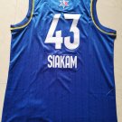 Toronto Raptors Siakam 43th Men's All Star Basketball Jersey Blue