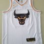 MJ 23 Chicago Bulls Men's White Platinum Jersey Yupoo