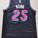 Kendrick Nunn #25 Men's Miami Heat Replica Jersey City Edition