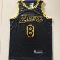 KB 8 Black Los Angeles Lakers Platinum Jersey