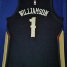 New Orleans Pelicans Williamson #1 Black Swingman Jersey Icon Edition
