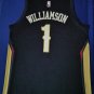New Orleans Pelicans Williamson #1 Black Swingman Jersey Icon Edition
