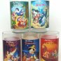 Disney Cups Burger King Coke Collector Series 1994 Lot of 5