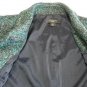 Ann Taylor Women's Blazer Wool Blend Dark Blue Green Career Wear Size 4 Petite