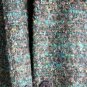 Ann Taylor Women's Blazer Wool Blend Dark Blue Green Career Wear Size 4 Petite