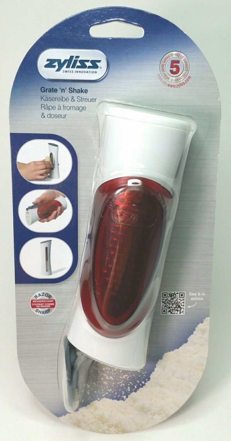 Cheese Grater Chocolate Nut Grater Zyliss Grate n Shake