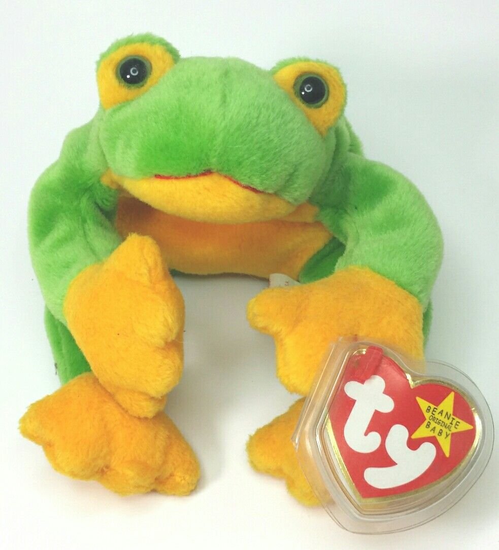 ty beanie boo frog