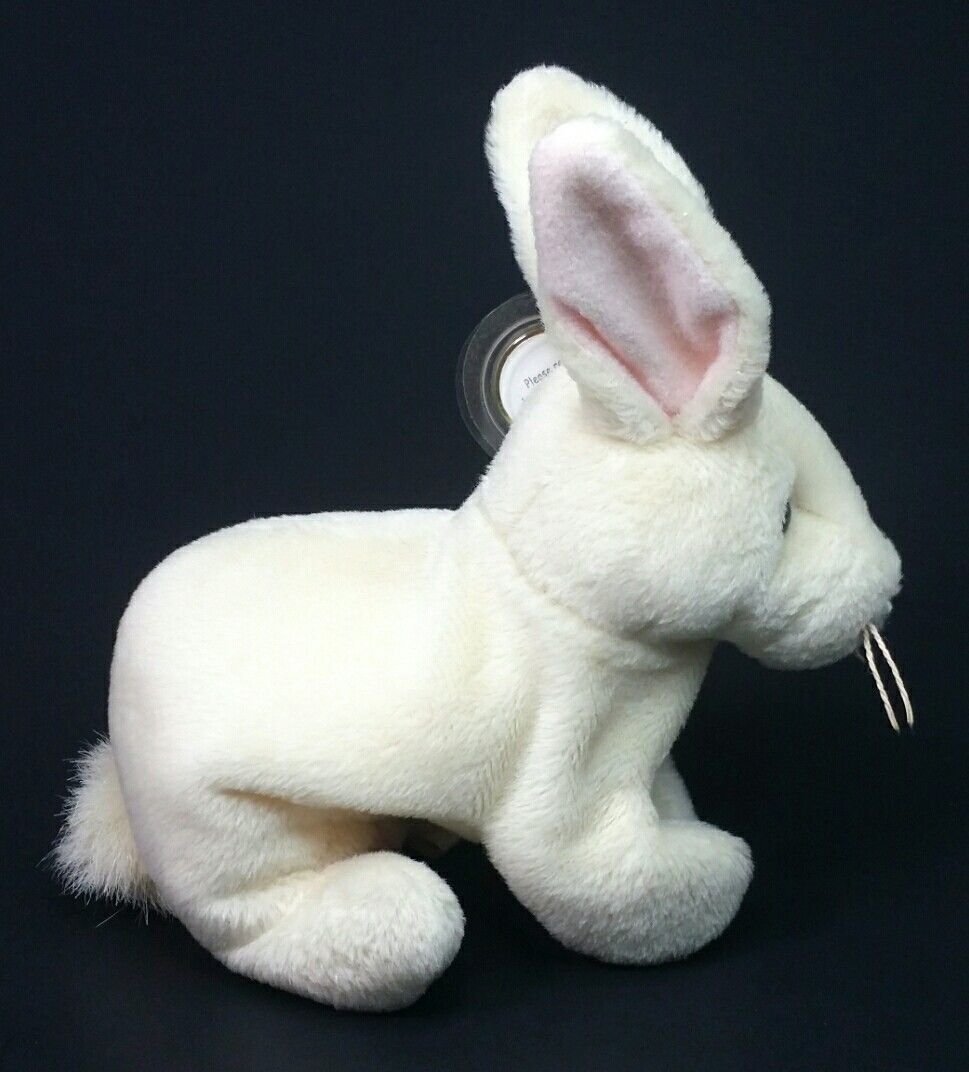 Ty Beanie Baby Bunny Nibbler Beanbag Plush 1998