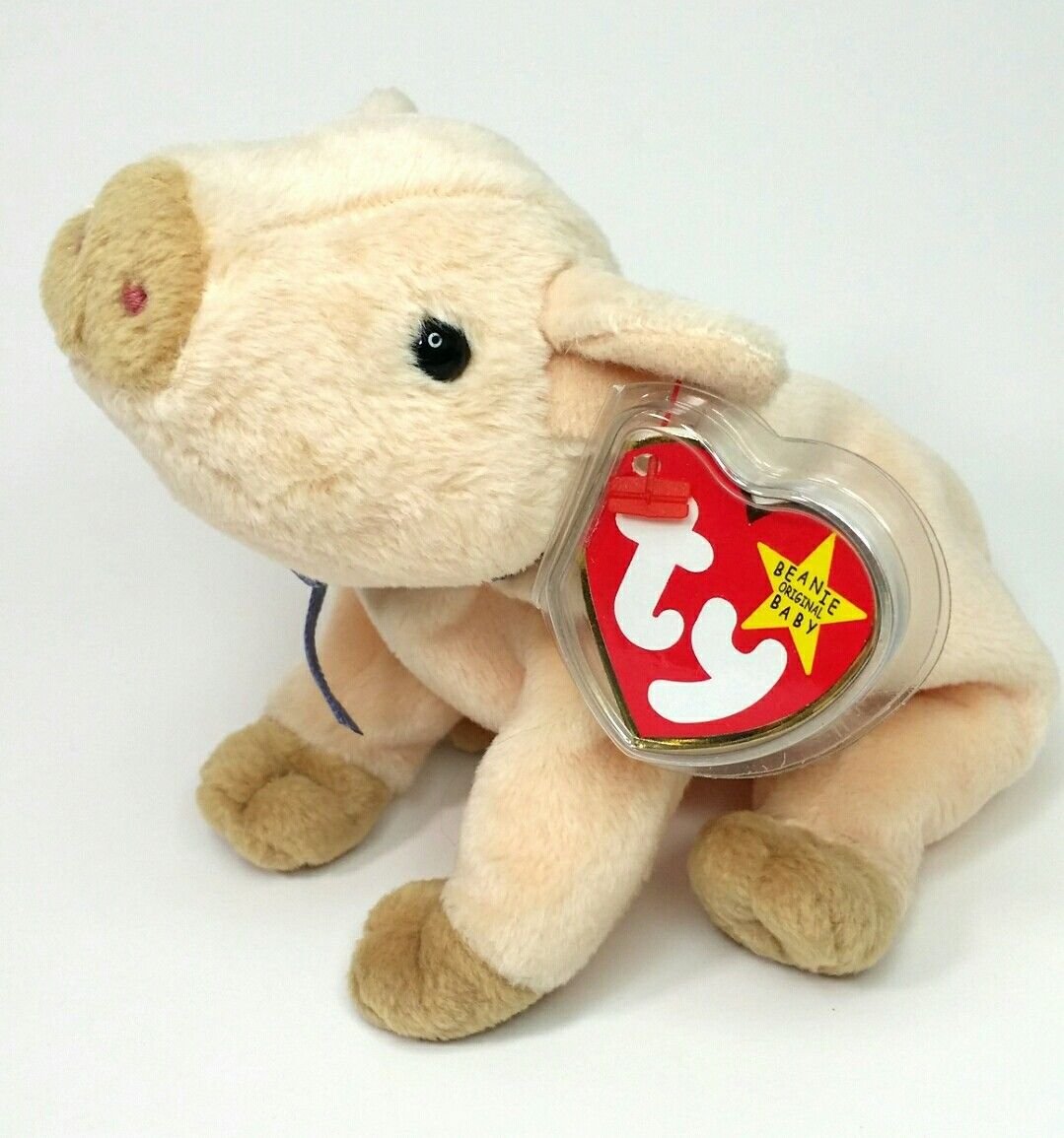 Ty Beanie Baby Pig Knuckles Beanbag Plush1999