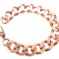 Men's 8 inch Solid Copper Link Bracelet CB639G - 5/8 of an inch wide.