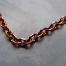 Solid Copper Chain CN607G - 1/8 of an inch wide. Available in 18 to 30 inches.