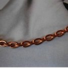 Solid Copper Chain CN616G - 1/8 of an inch wide. Available in 18 to 30 inches. Solid Copper Chain CN616G - 1/8 of an inch wide. Available in 18 to 30 inches.