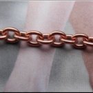 Solid Copper Anklet CA723G -1/8 of an inch wide - 8 to 11 inch lengths.