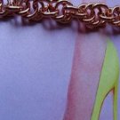 Solid Copper Anklet CA695G - 3/16 of an inch wide - 8 to 11 inch lengths.