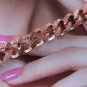 Men's 9 1/2 Inch Solid Copper Bracelet CB107G  - 3/8 of an inch wide.