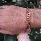 Men's 8 1/2 Inch Solid Copper Bracelet CB646G  - 5/16 of an inch wide.