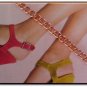 Solid Copper Anklet CA674G - 1/8" wide - Available in 8 to 11 inch lengths.