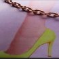 Solid Copper Anklet CA607G -1/8 inch wide - 8 to 11 inch lengths