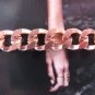Men's 10 Inch Solid Copper Bracelet CB107G - 3/8 of an inch wide.