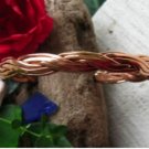 Women's 7 Inch Copper Cuff Bracelet CB99BC - 1/4 of an inch wide.