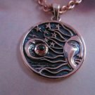 Copper Pendant and Chain Set CTP3146-G