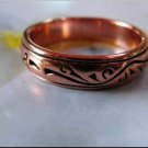 Solid Copper Ring Thick Band CTR1885 Available in sizes 6, 7 and 10. Solid Copper Ring Thick Band CTR1885 Available in sizes 6, 7 and 10.