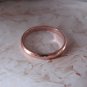 Solid Copper Band Ring CR47T - Size 4 thru 11. 2.5mm wide - Thin.