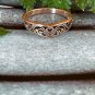 Size 8 Copper Ring CTR168 - 1/4 of an inch wide