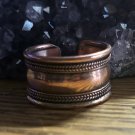 Solid copper adjustable ring TU26-1