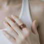 Solid Copper Ring CR33 - 1/2 an inch wide. -  Available in sizes 7,8, & 9.