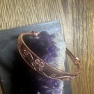 Solid Copper Bangle 794- 5/16 Of An Inch wide. Will fit a 7 To 71/2 inch wrists. Solid Copper Bangle 794- 5/16 Of An Inch wide. Will fit a 7 To 71/2 inch wrists.