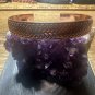 Solid Copper  9 Inch Cuff  Men's Bracelet 2347 -  3/16 of an inch Wide.