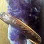 Solid Copper Bangle 784- 5/16 Of An Inch wide. Will fit a 7 To 71/2 inch wrists.