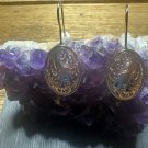 Solid Brass wire Earrings BE111 - 1 1/2 inches long X 1/2 Inch Wide. Solid Brass wire Earrings BE111 - 1 1/2 inches long X 1/2 Inch Wide.