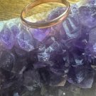 Solid Copper Band Ring CR44T - Size 4 thru 11  - 3mm wide - 1/8 of an inch wide.