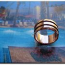 Solid Copper Ring #CTR965 - 5/16 of an inch wide. Available in sizes 9 only.