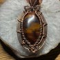 Solid Copper Stone Pendant and 20 Inch Solid Chain Set #TS26-4