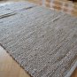 Jute Rug Handmade Flat Knotted Dhurrie Runner Large 200x300cm Natural Eco 2mx3m
