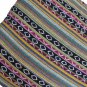 Rainbow Colourful Woven Stripes Diamonds Aztec Cushion Covers 60 cm 24"