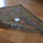 Kilim Rug Wool Indian Hand Knotted Diamond Harlequin 60x90cm 2x3 Moroccan New