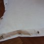Luxury Velvet Cream Cushion Covers 16" 40cm Soft Stud Designer Sofa Replacement