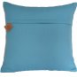 Handmade Kilim Cushion Cover 16" 40cm Cotton Indian Persian Moroccan Aqua White
