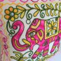 Pink Elephant Cushion Covers Sofa Scatter 16" 41cm Cotton Woollen Embroidery