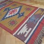 Kilim Rug Moroccan Indian Hand Knotted Diamond 90x150cm Stock Sale 3x5 3543