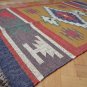 Kilim Rug Moroccan Indian Hand Knotted Diamond 90x150cm Stock Sale 3x5