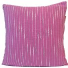 Lilac Pink White Stripe Cushion Covers 40cm Sofa Scatter Soft Cotton Washable