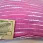 Lilac Pink White Stripe Cushion Covers 40cm Sofa Scatter Soft Cotton Washable