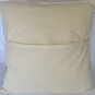 FAULTY Red Elephant Cushion Cover 16" 40cm Cotton Wool Embroidery Craft Fabric