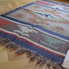 Kilim Rug Moroccan Indian Hand Knotted Diamond 90x150cm Stock Sale 3x5 3542 New