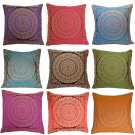 FAULTY Mandala Cushion Covers Banarasi Ethnic Indien 38cm Craft Fabric Material